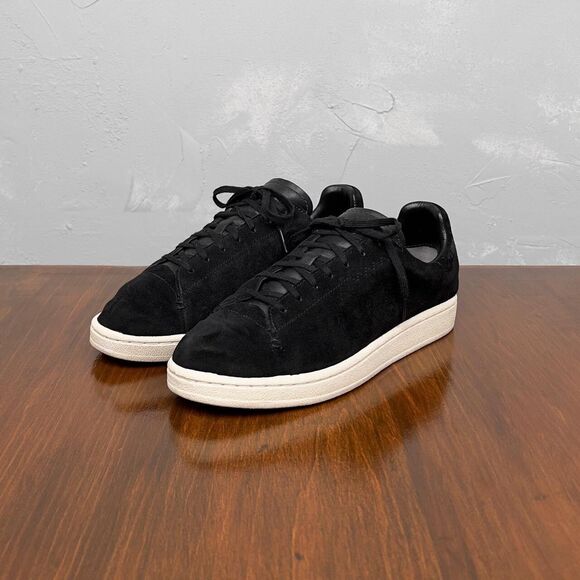 Adidas Y-3 Yohji Yamamoto Yohji Court in Black, Black, White F99791 Men's US 8 - Picture 2 of 8